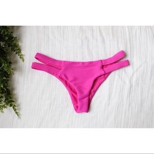 Billabong Cheeky Bikini Bottom Hot Pink